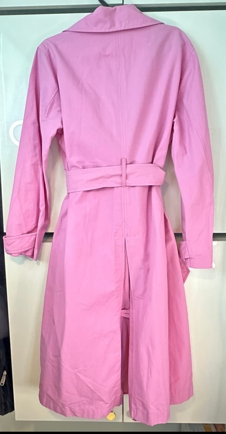 자라 베이직 핑크 트렌치코트 상품이미지5