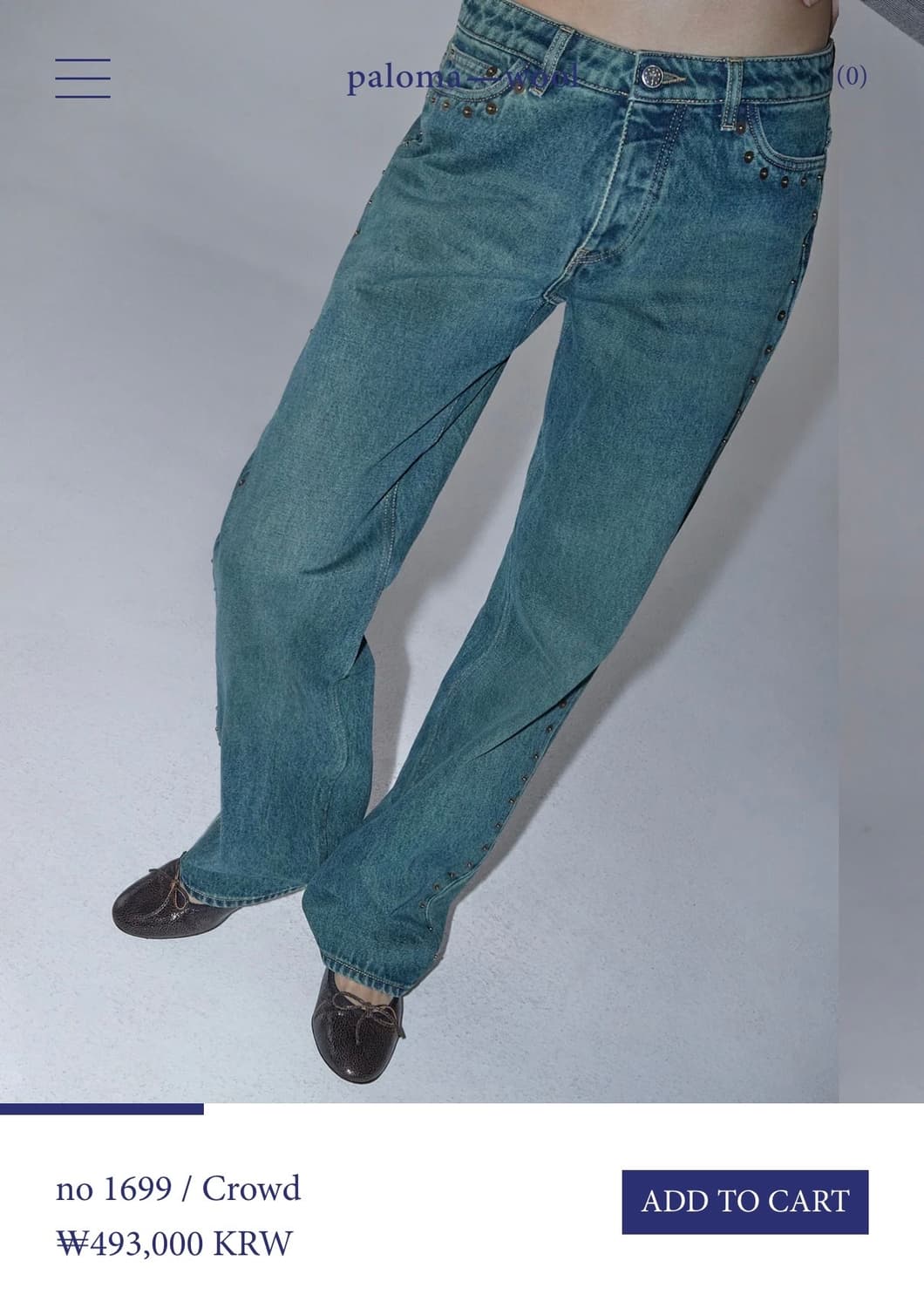 Palomawool crowd jean (38) 상품이미지1