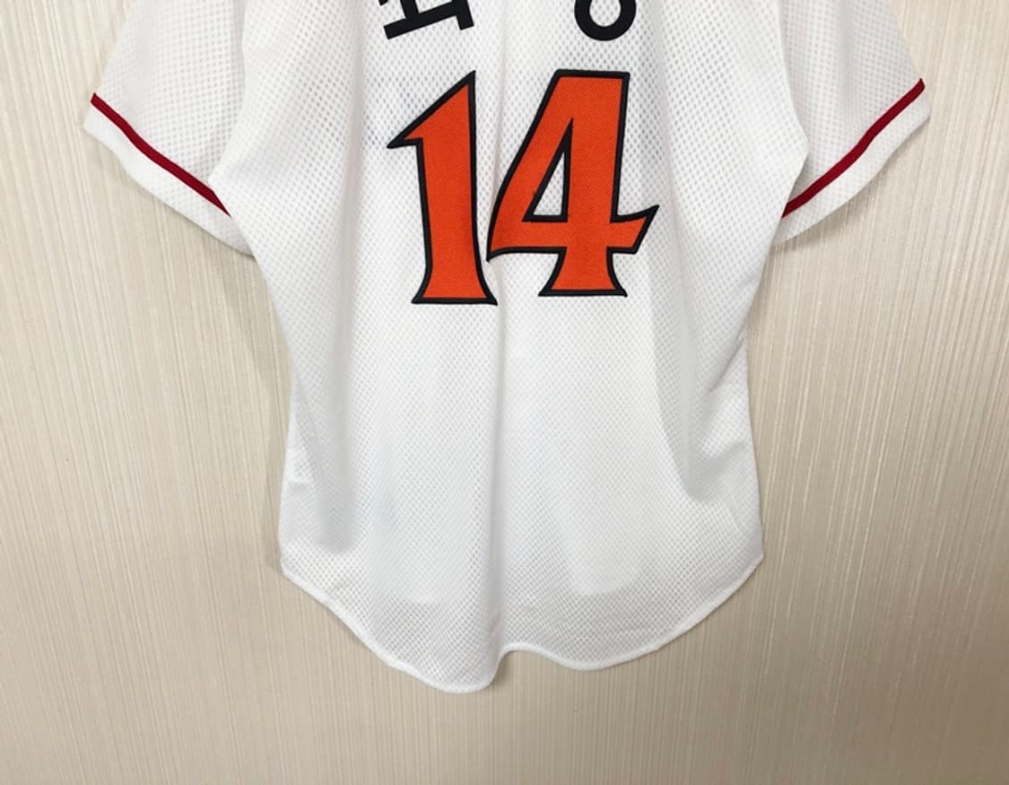 (2)KBO ATC SK와이번스 (왕조) 홈유니폼/져지 95 #14 최정 상품이미지10