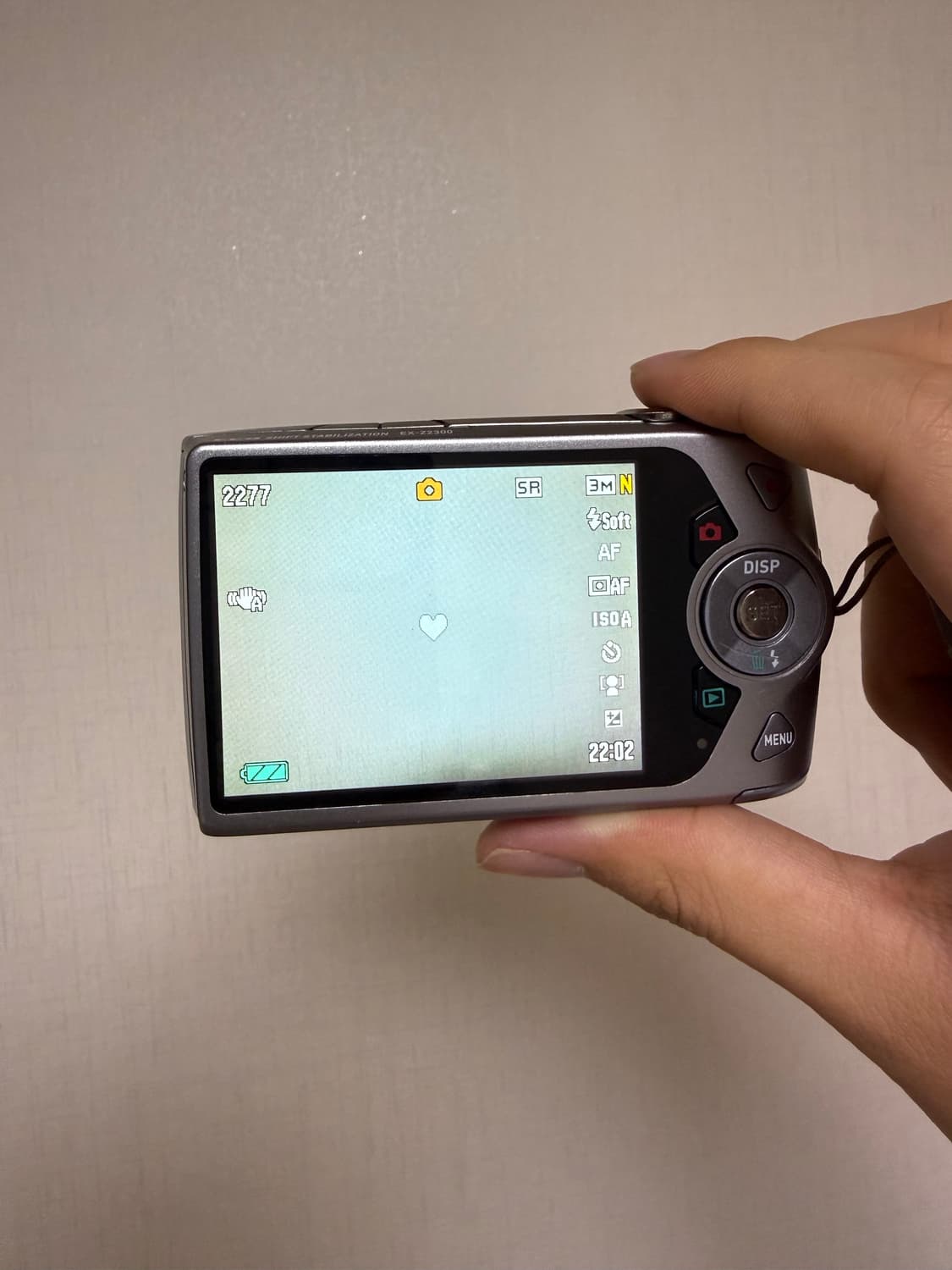 카시오 엑슬림 z2300 아일릿 모카 블랙핑크 로제 디카 상품이미지9