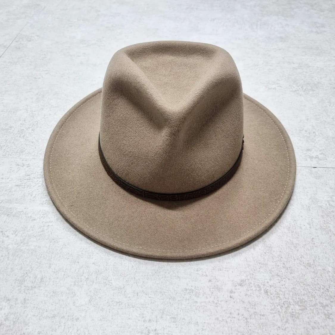 80s USA 핸드메이드 파나마 햇 상품이미지2