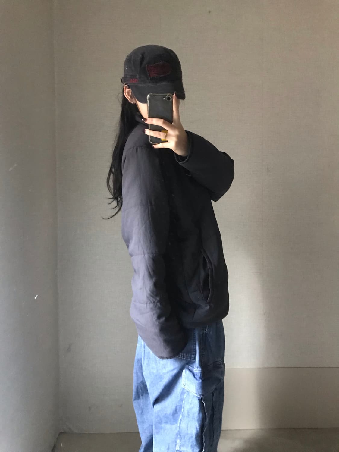 나이키 블랙 경량패딩 상품이미지2