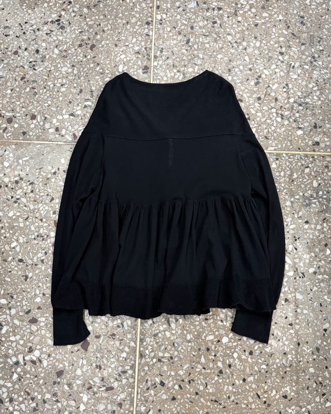 스나오 쿠와하라 페플럼 가디건 상품이미지2