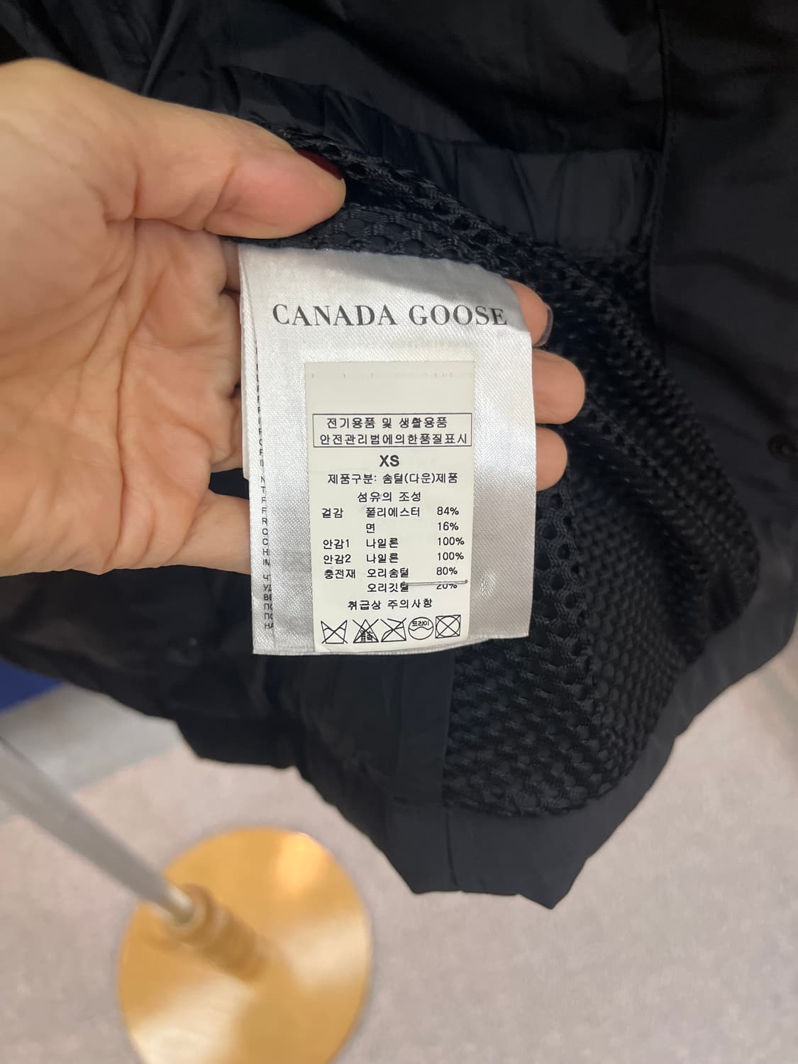 캐나다구스 Shelburne Parka Black Label. XS "N 상품이미지8