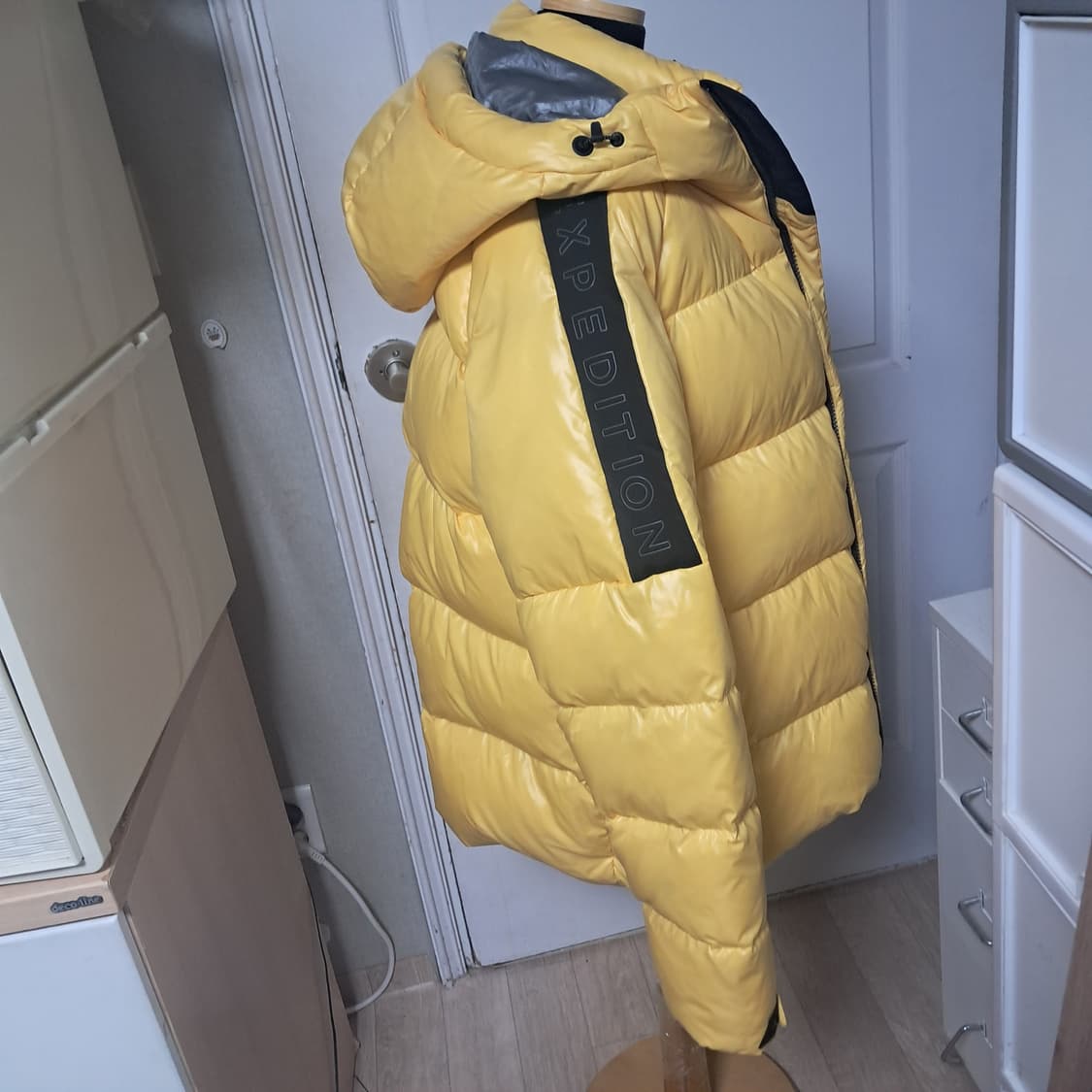 디스커버리 옐로우 헤비 패딩 덕다운 95 상품이미지4
