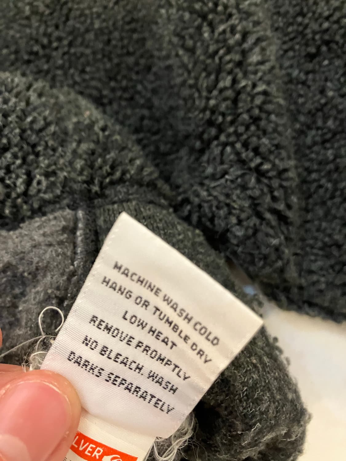 90s 퀵실버 하프집업 플리스 딥그레이 상품이미지6