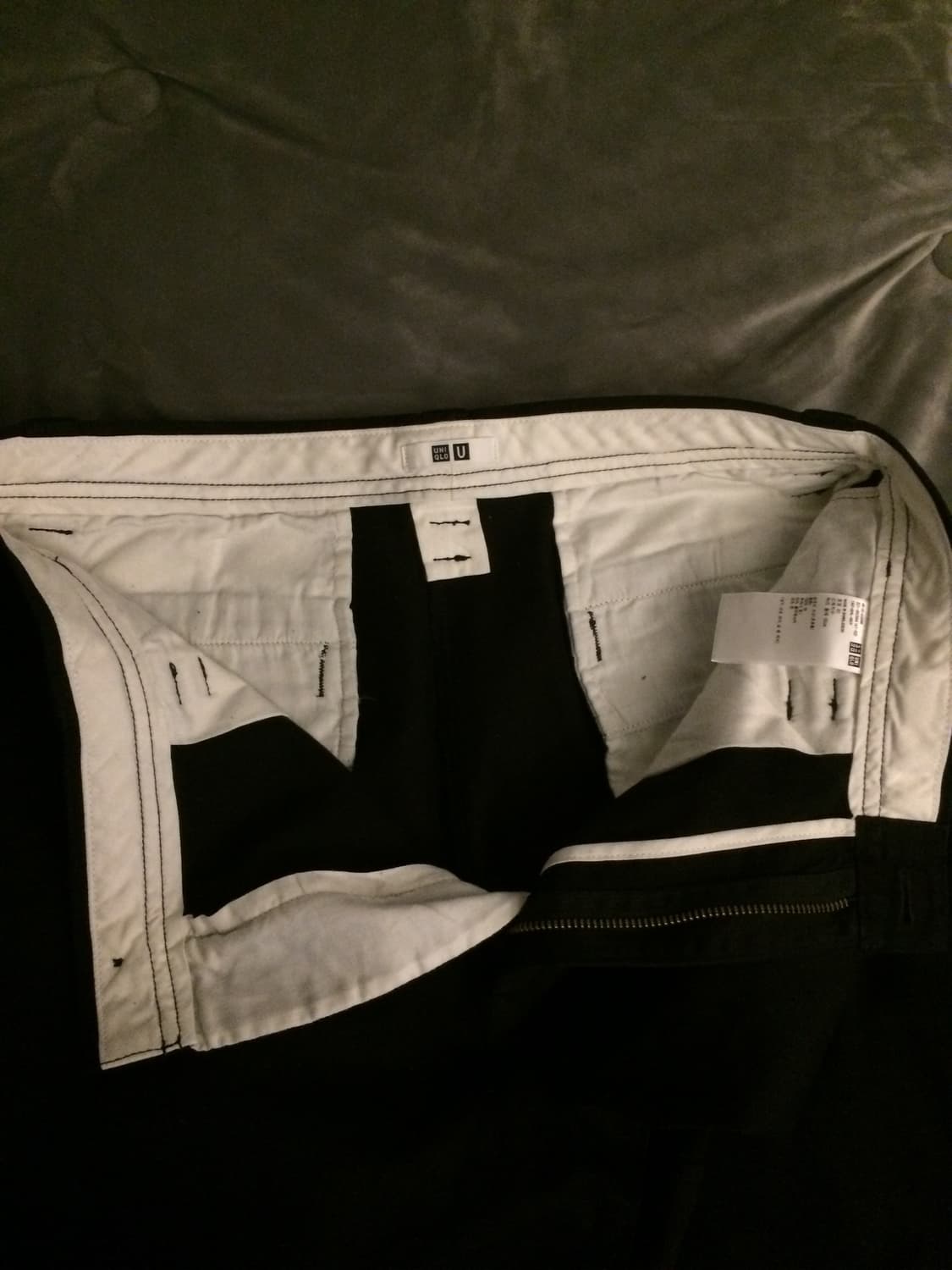 유니클로 와이드핏치노팬츠 상품이미지2