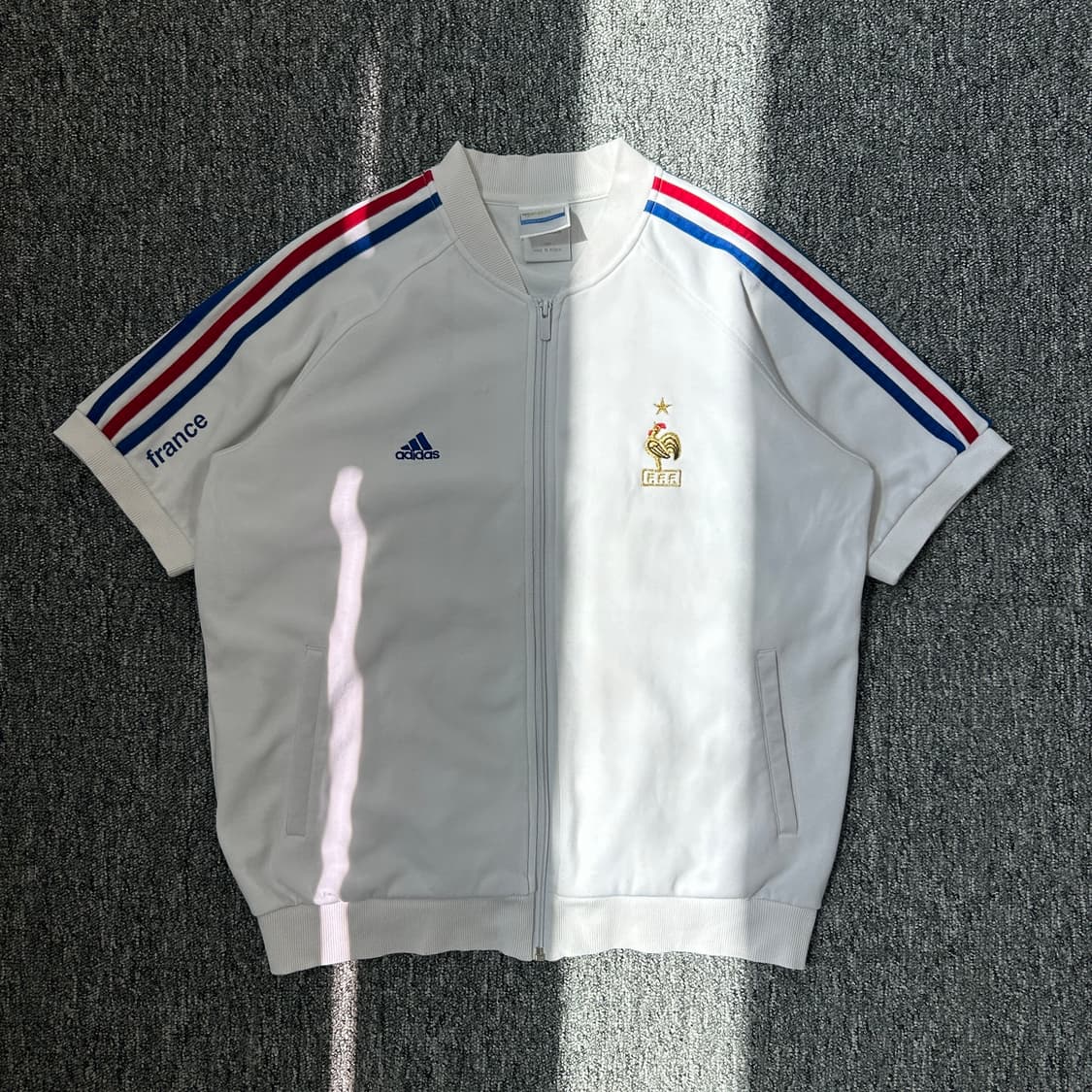 아디다스 프랑스 숏 슬리브 트랙탑 져지 상품이미지1