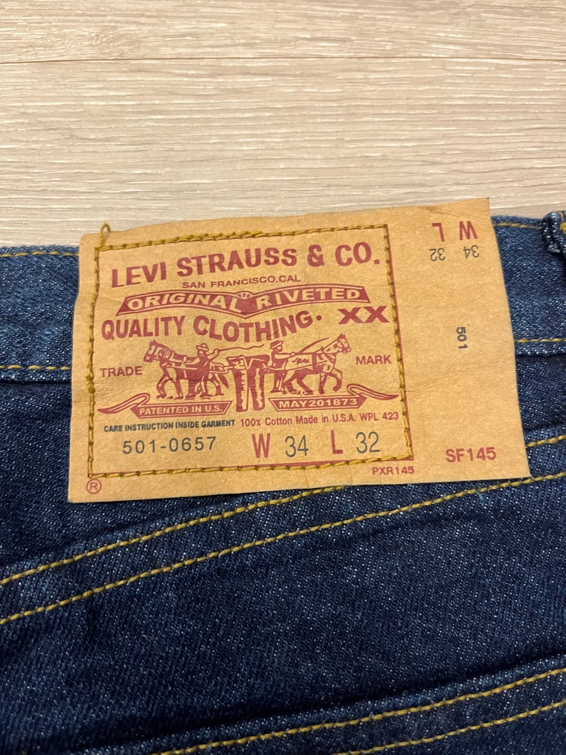 Vintage levis denim 상품이미지7