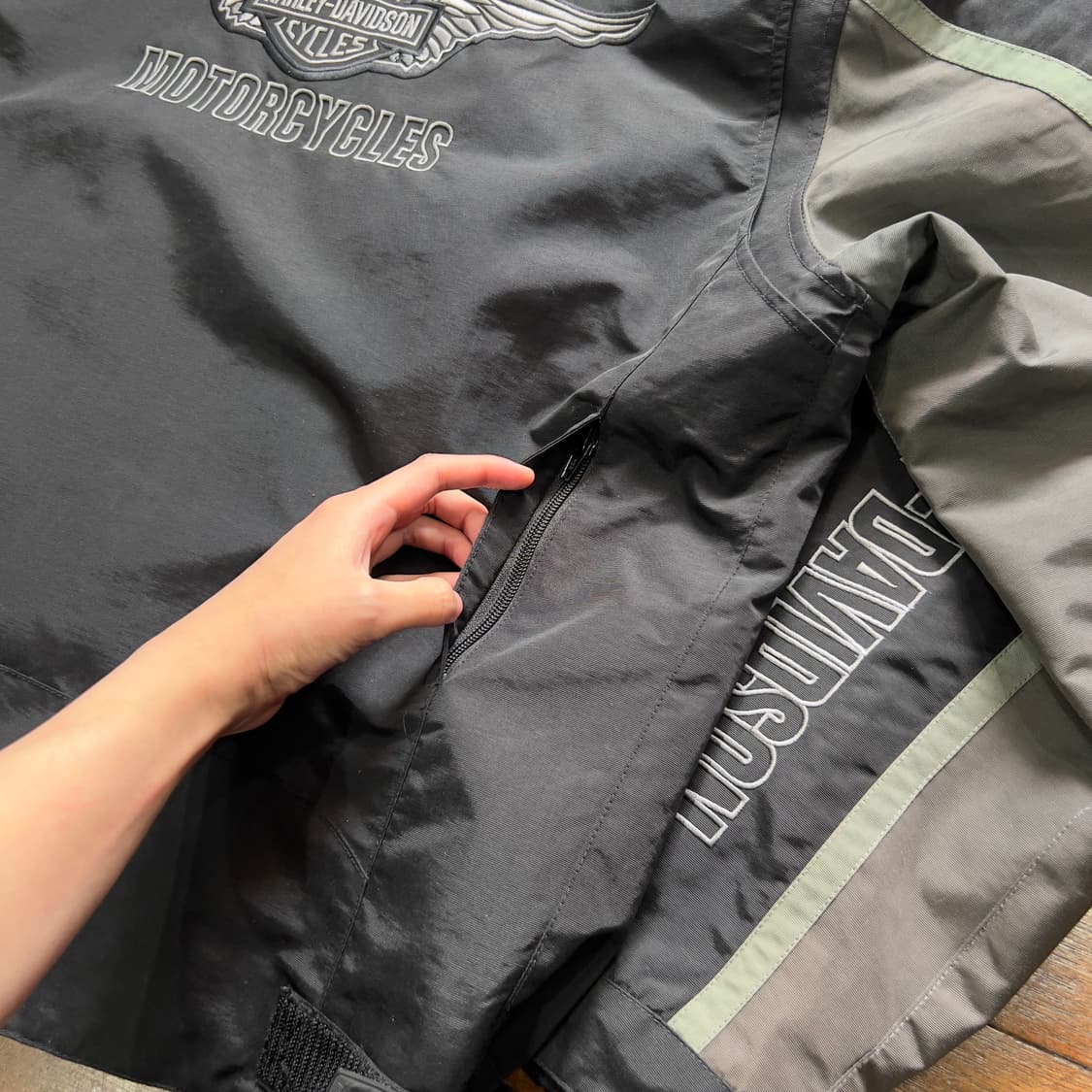 할리데이비슨 백로고 바이커 자켓 상품이미지7
