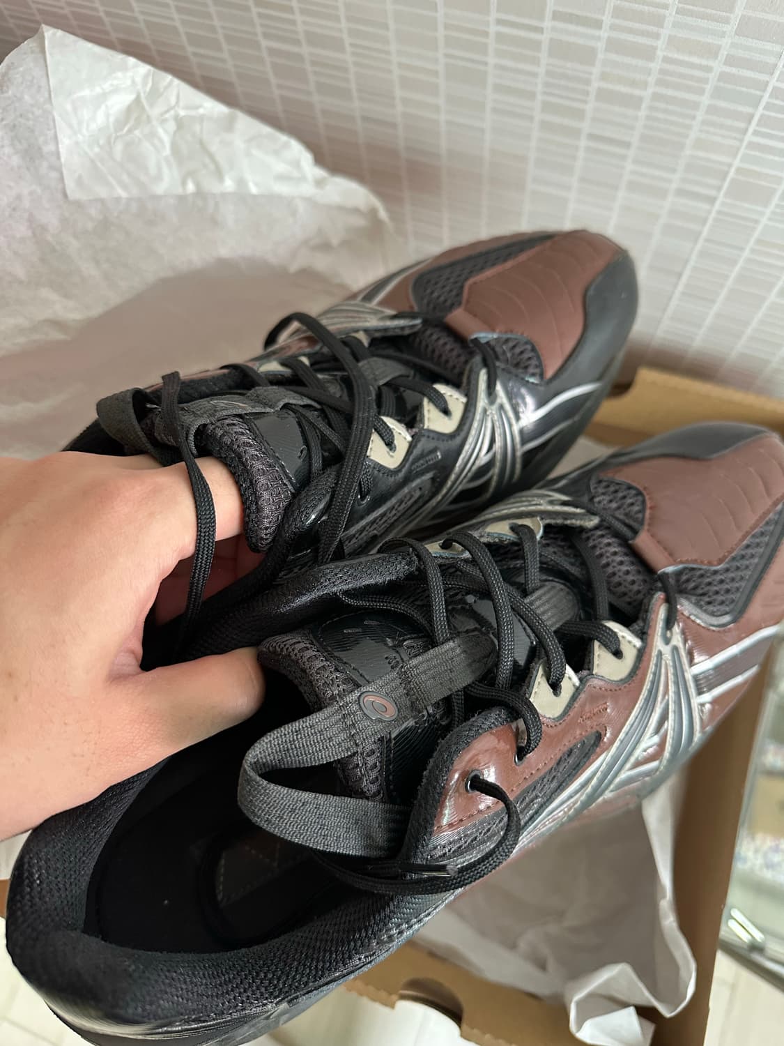 아식스 HN2-S 프로토블라스트 초콜릿 브라운 상품이미지2