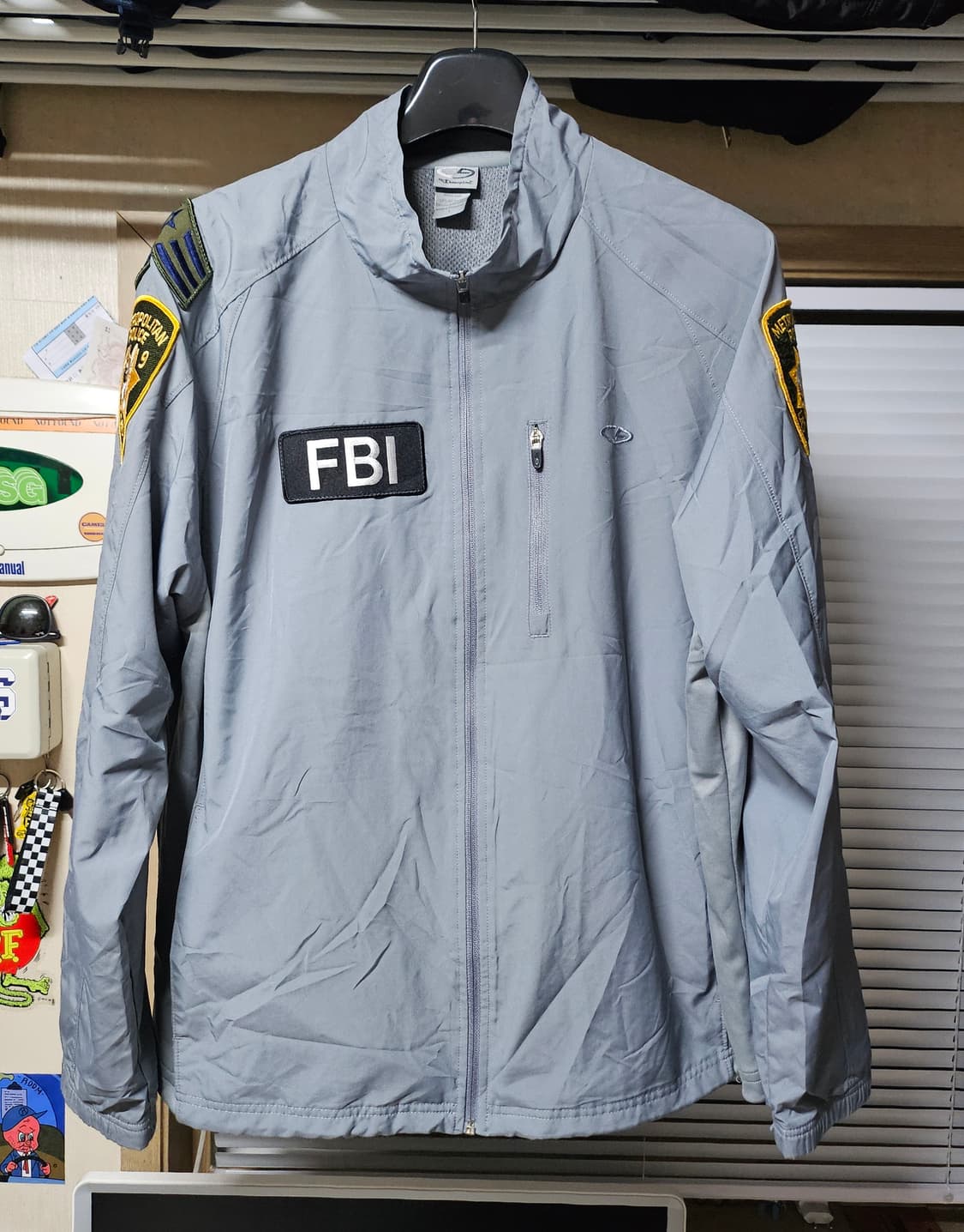 [L] 챔피언 Champion FBI 바람막이 집업 자켓 상품이미지9