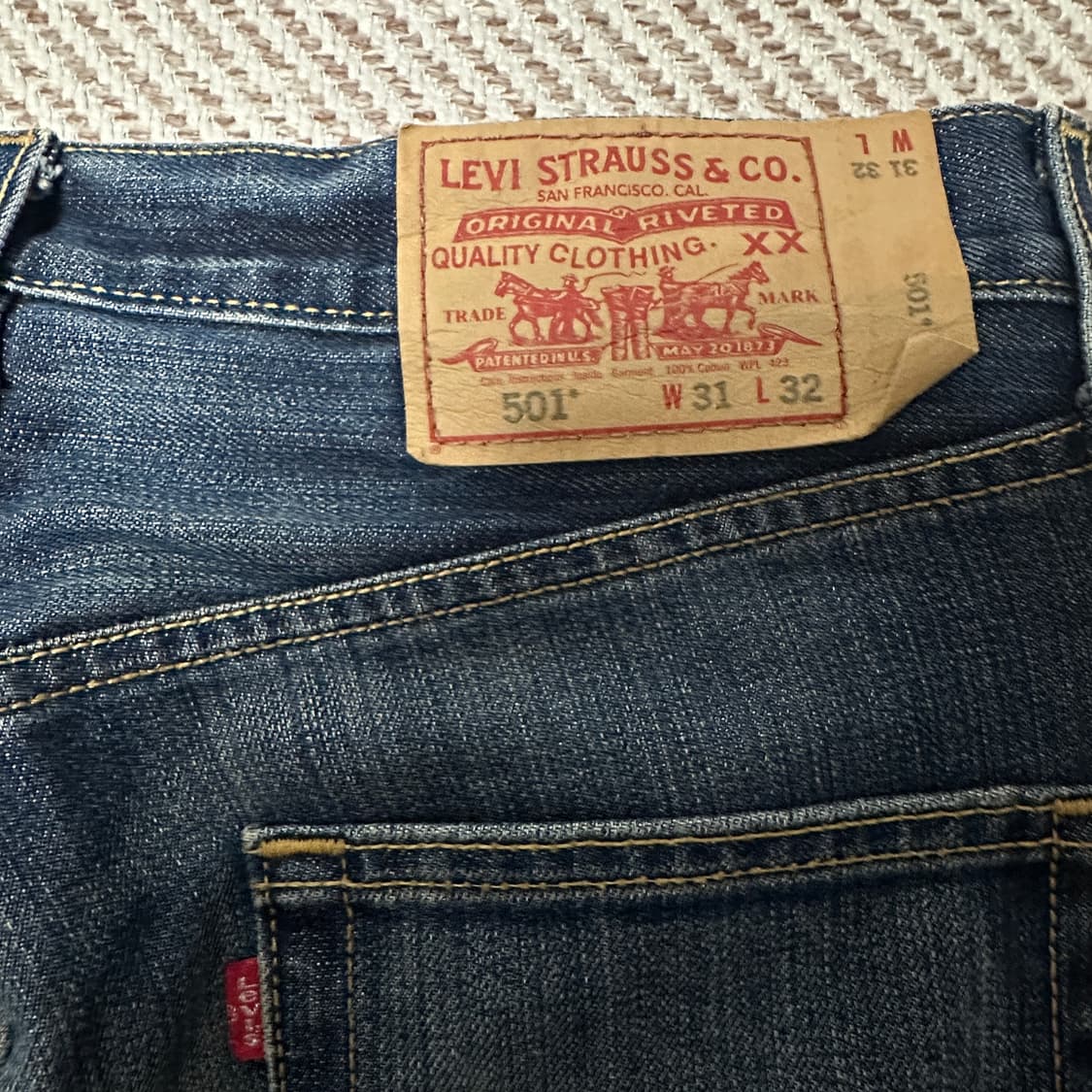 LEVI'S 501 mexico made jeans 상품이미지3