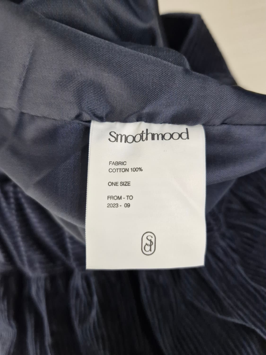 SMOOTHMOOD 스무스무드 코듀로이 스커트 네이비 상품이미지7