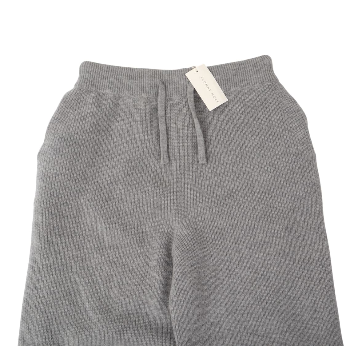 토마스모어 그레이 메리노울 니트 팬츠 상품이미지2