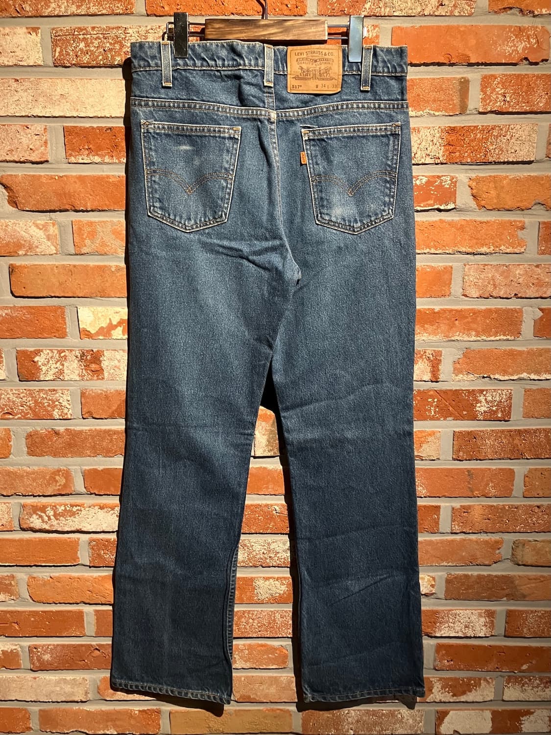90s USA 빈티지 리바이스 517 부츠컷 데님 팬츠 상품이미지5