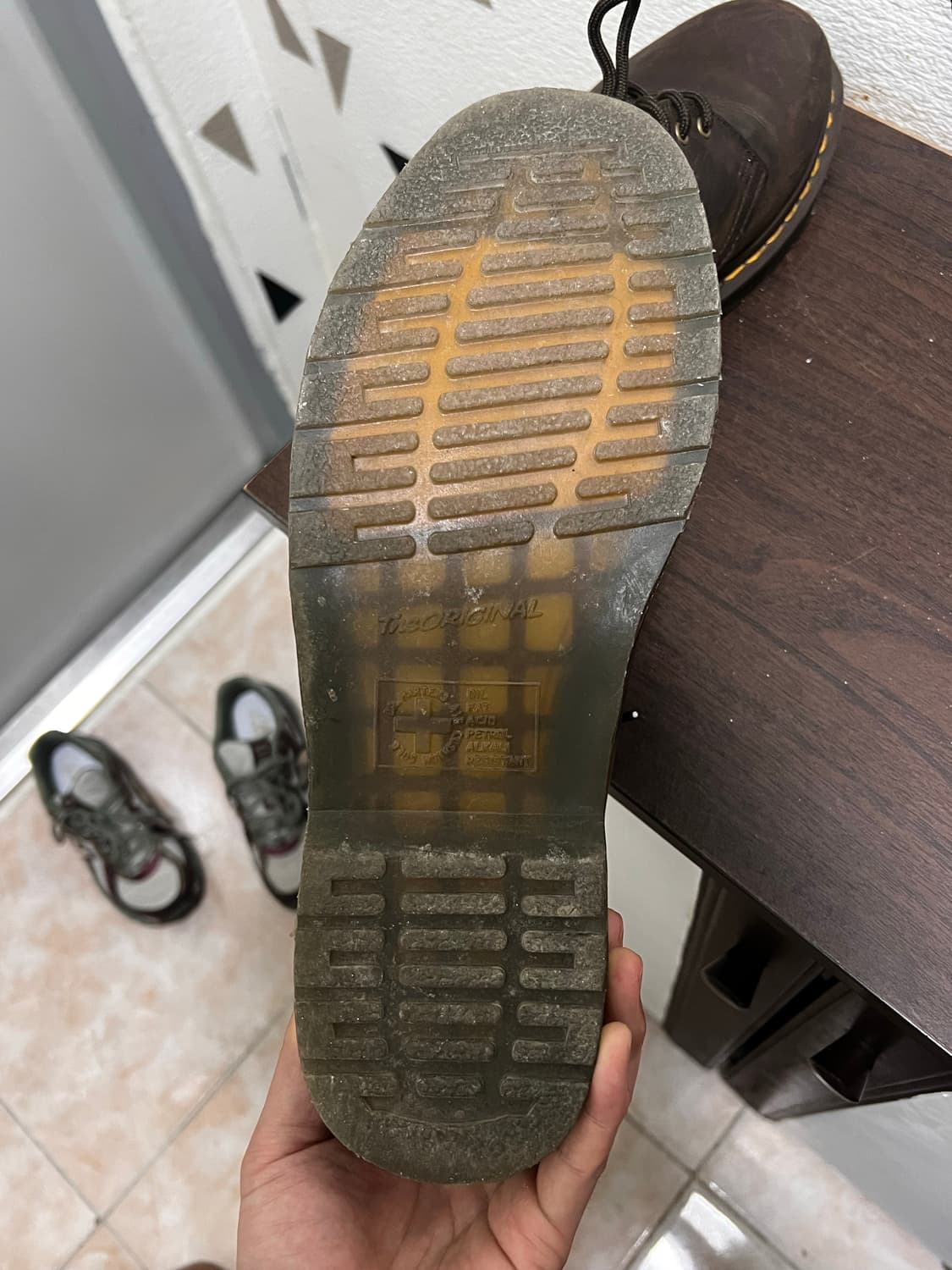 닥터마틴 1461 3홀 빈티지브라운 270 상품이미지5