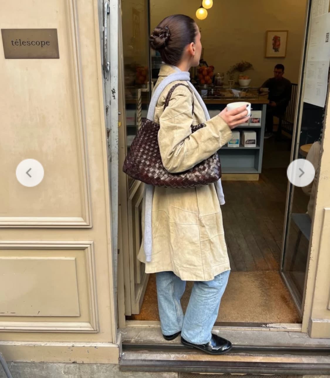 드래곤 디퓨전 산타 크로체 빅 토트백 펄 상품이미지9