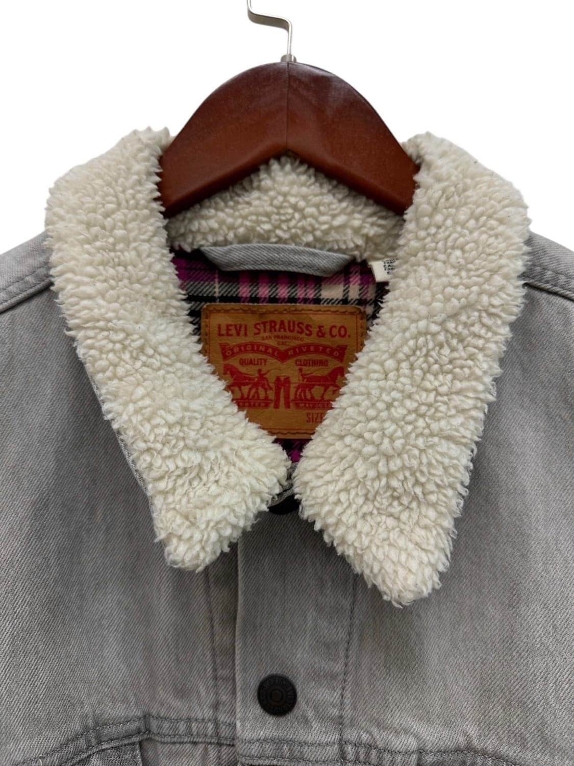 리바이스 쉐르파 그레이 (L~XL) 상품이미지3