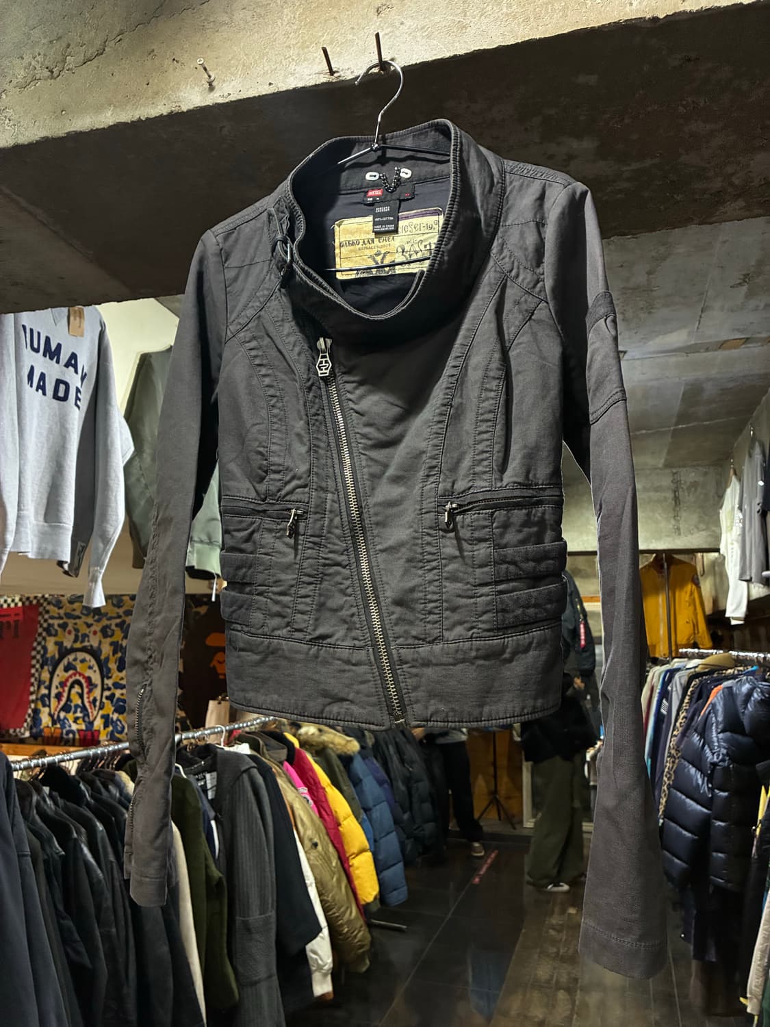 Diesel 디젤 코튼 라이더 자켓 상품이미지1