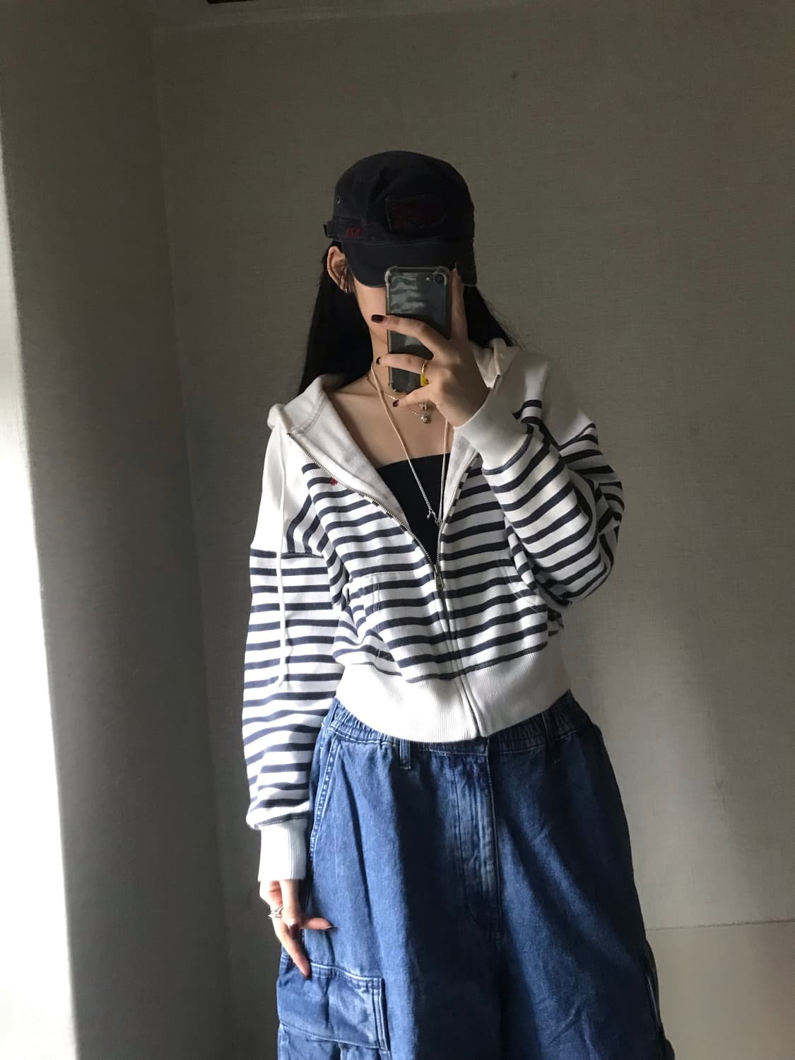 폴로 스트라이프 후드집업 상품이미지2