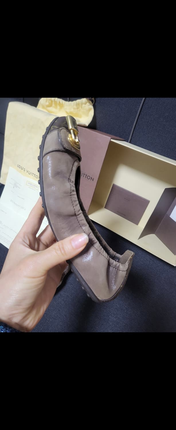 (구매영수증포함)루이비통 모노그램 플랫슈즈 225-235 상품이미지7