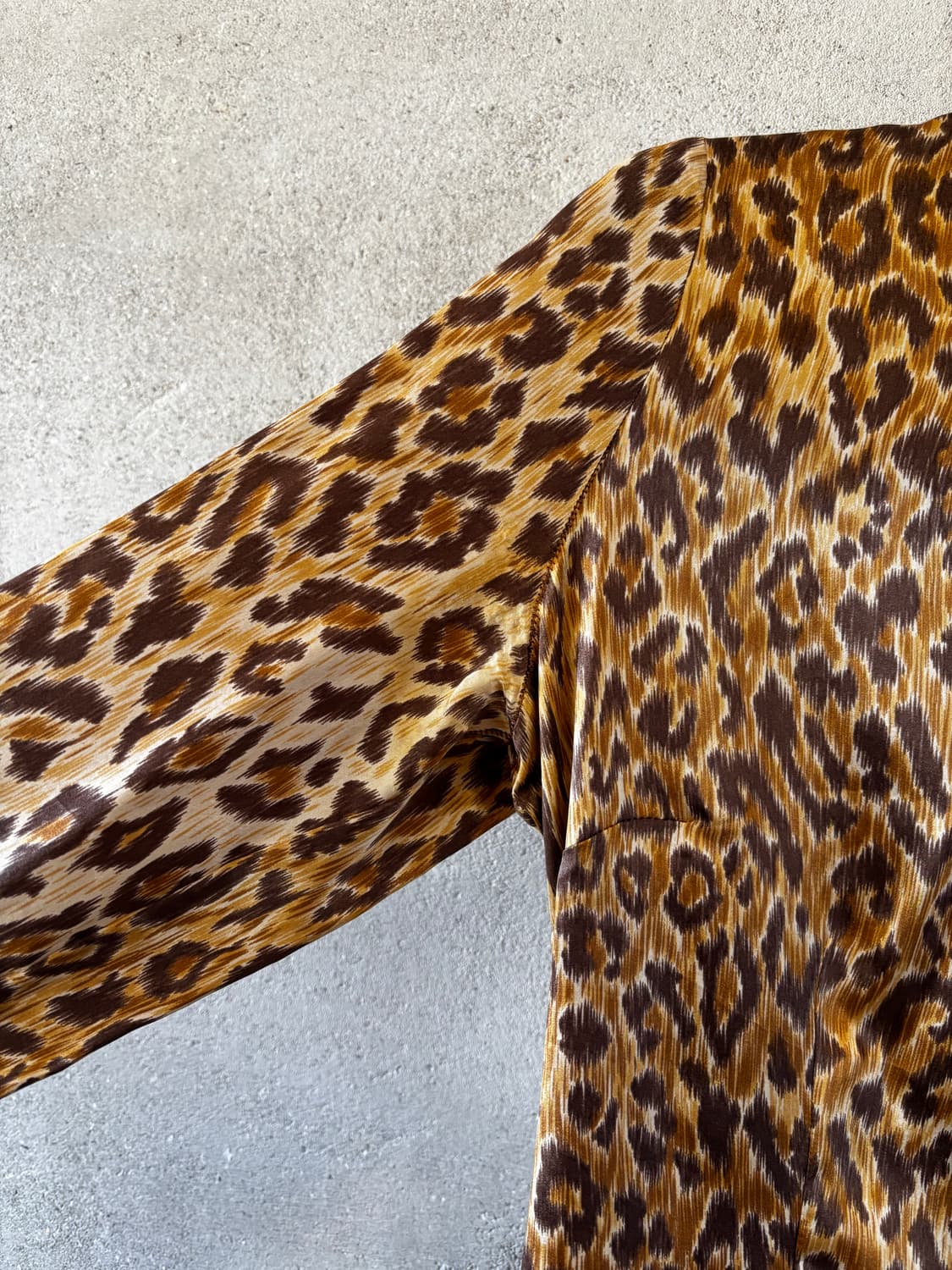 돌체앤가바나 레오파드 실크 셔츠 상품이미지5