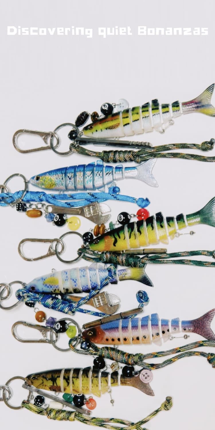 디보콜드 [DISCOVERING 001] 핸드메이드 루어 키링 상품이미지2