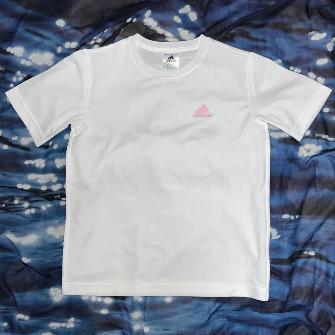 Adidas Pink Logo White T-shirt 상품이미지1