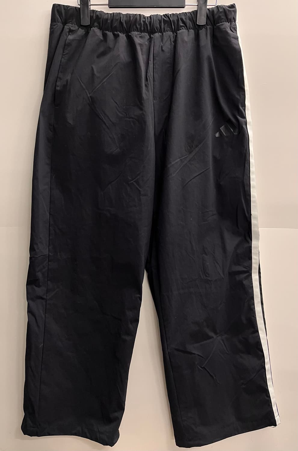 아디다스 3선 트레이닝 와이드 팬츠 XL 상품이미지1