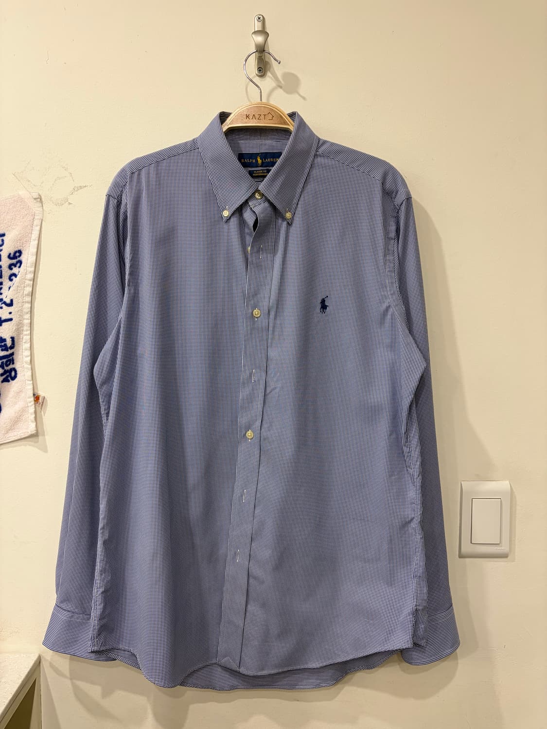 227. 폴로 체크 셔츠 상품이미지1