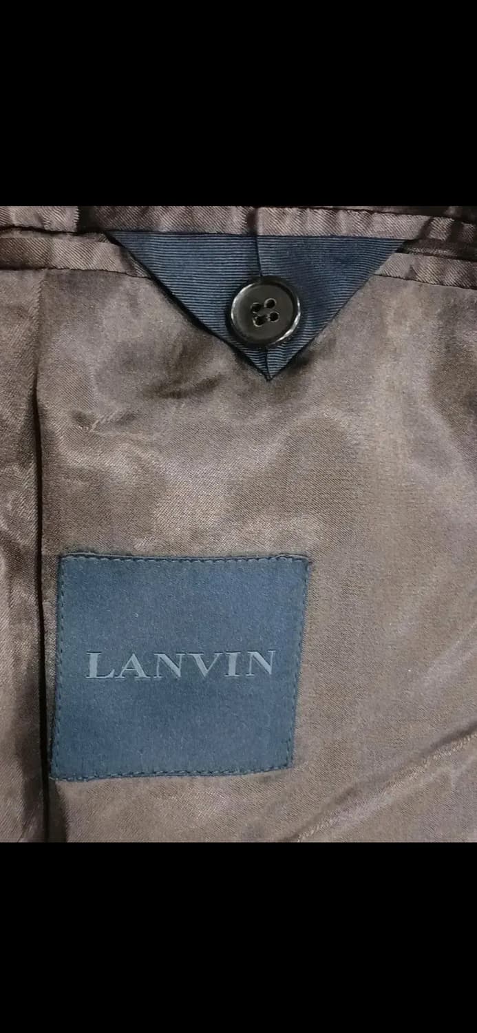 LANVIN WOOL DOUBLE BREASTED COAT 상품이미지6