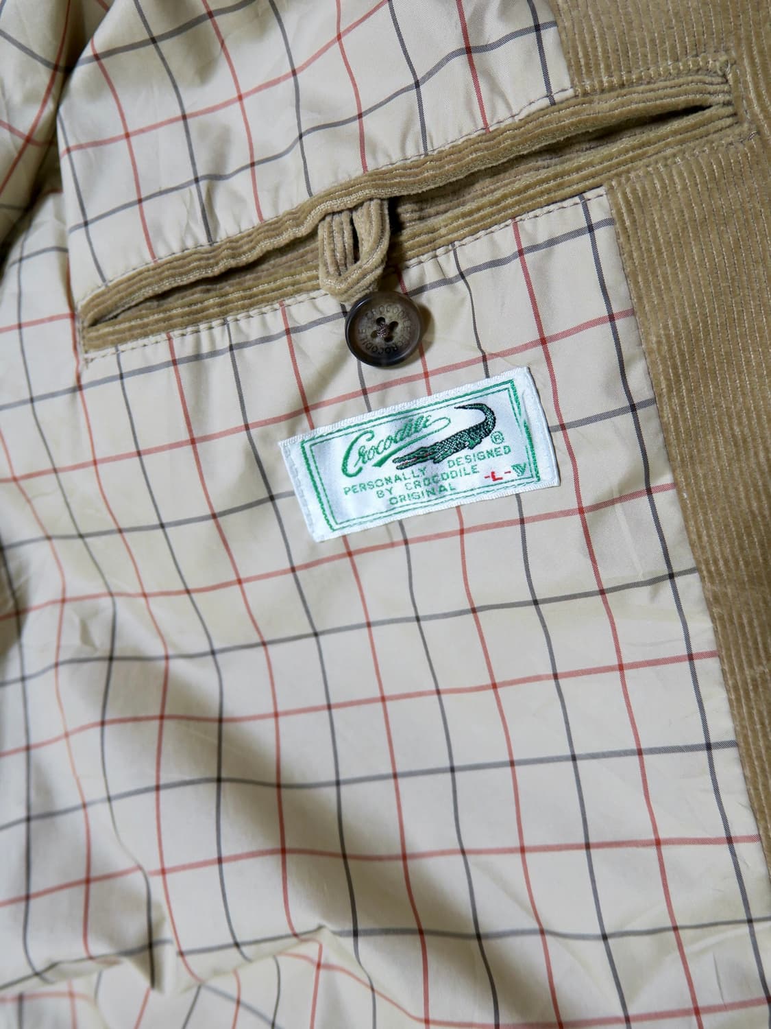 크로커다일 코듀로이 골덴 자켓  상품이미지8