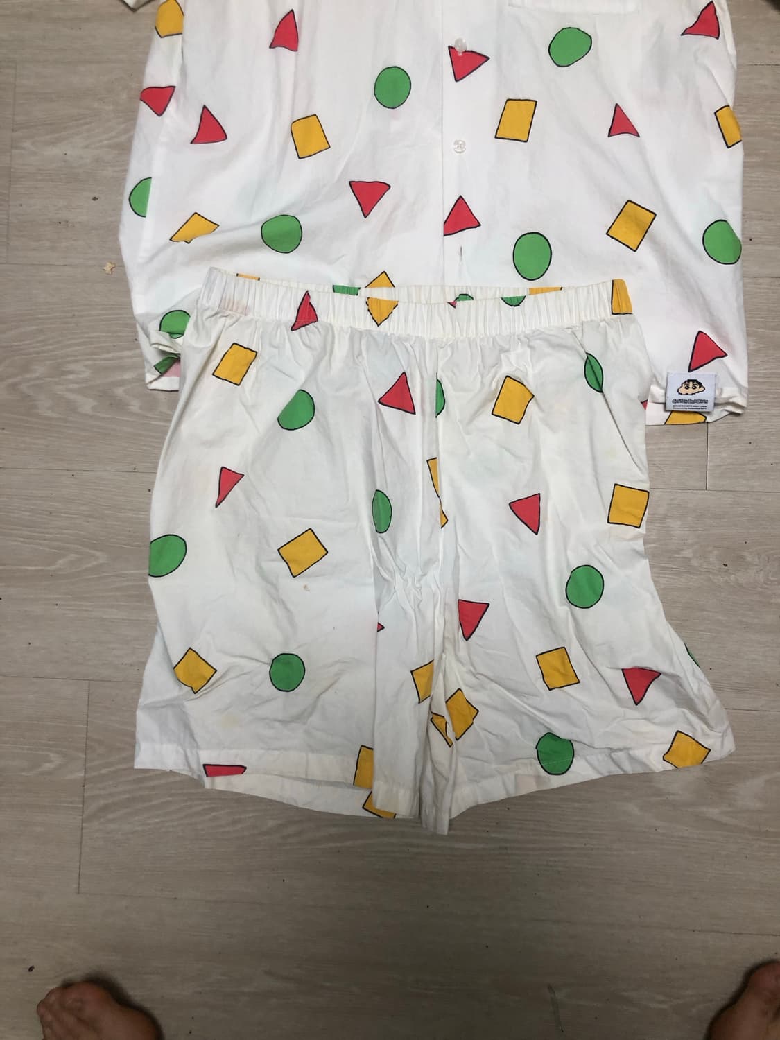 스파오 짱구 파자마 세트 상품이미지3