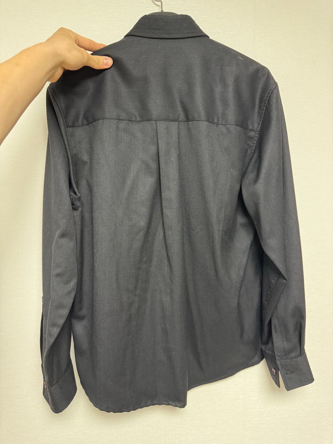 [L] STU office 블랙셔츠 상품이미지2