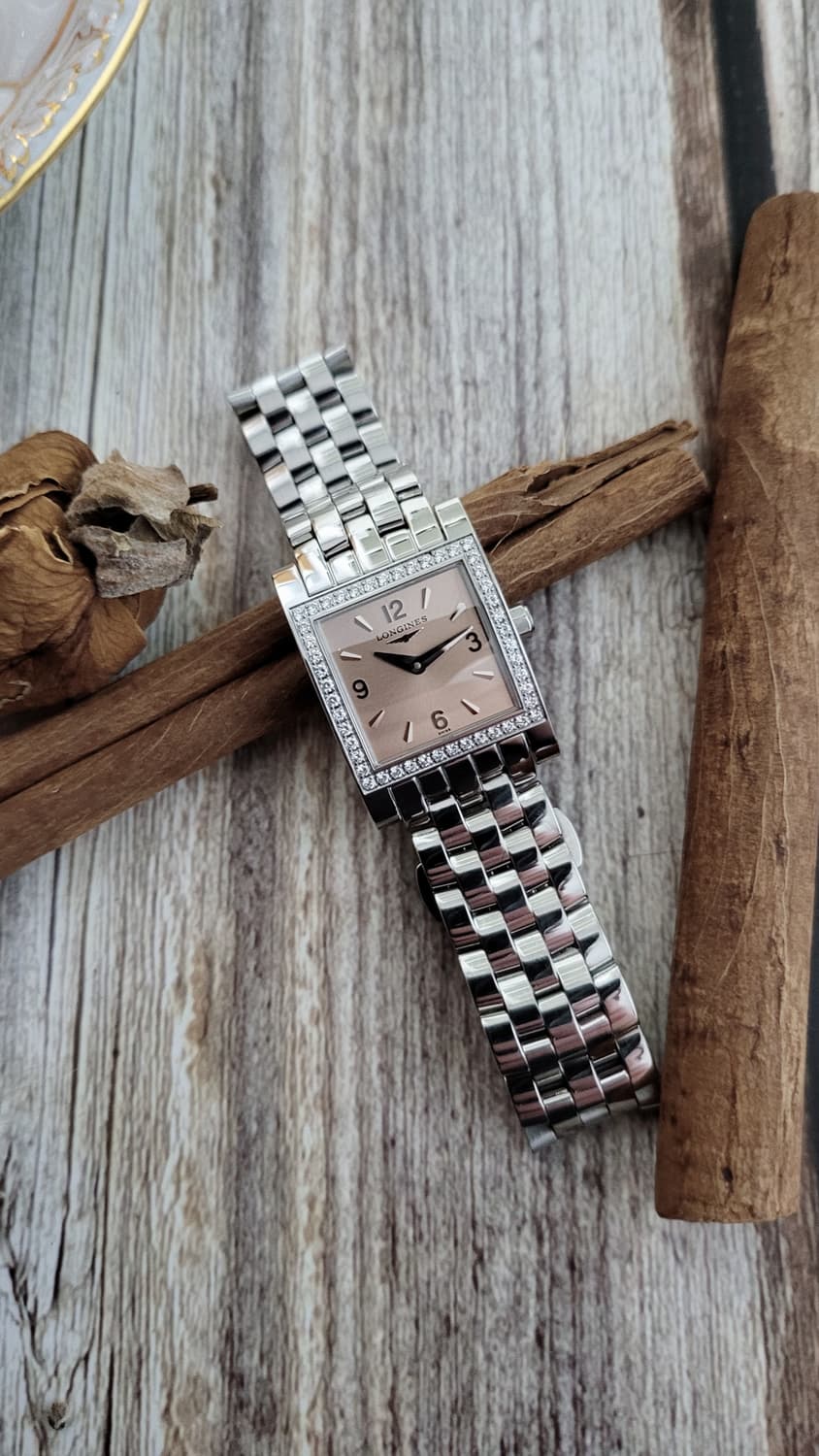 정품 론진 돌체비타 다이아 베젤 여성용 쿼츠시계 상품이미지5