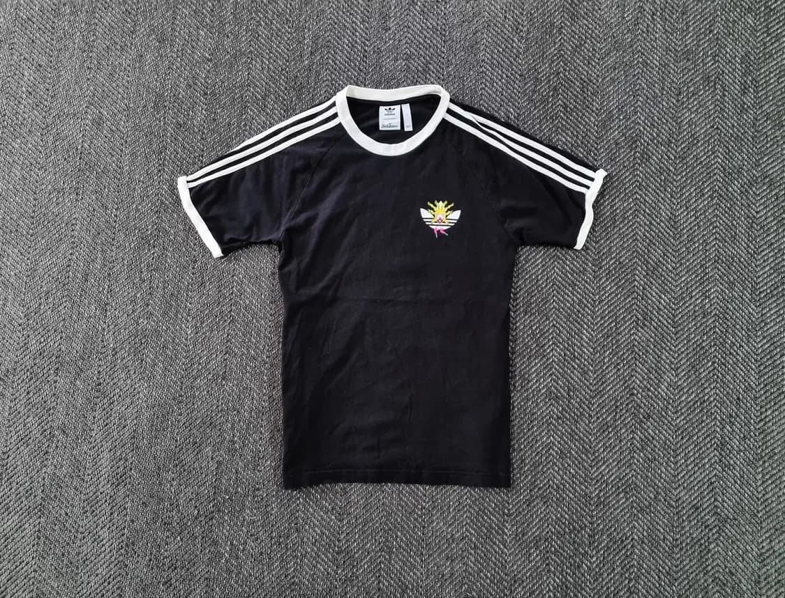 아디다스 파이어버드 반팔티셔츠 블랙 링거티 Adidas 상품이미지1