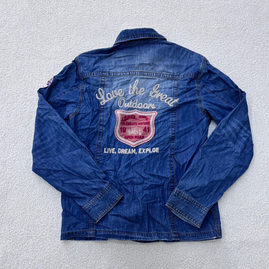 M 지프 빈티지 데님 셔츠 0311E 상품이미지2