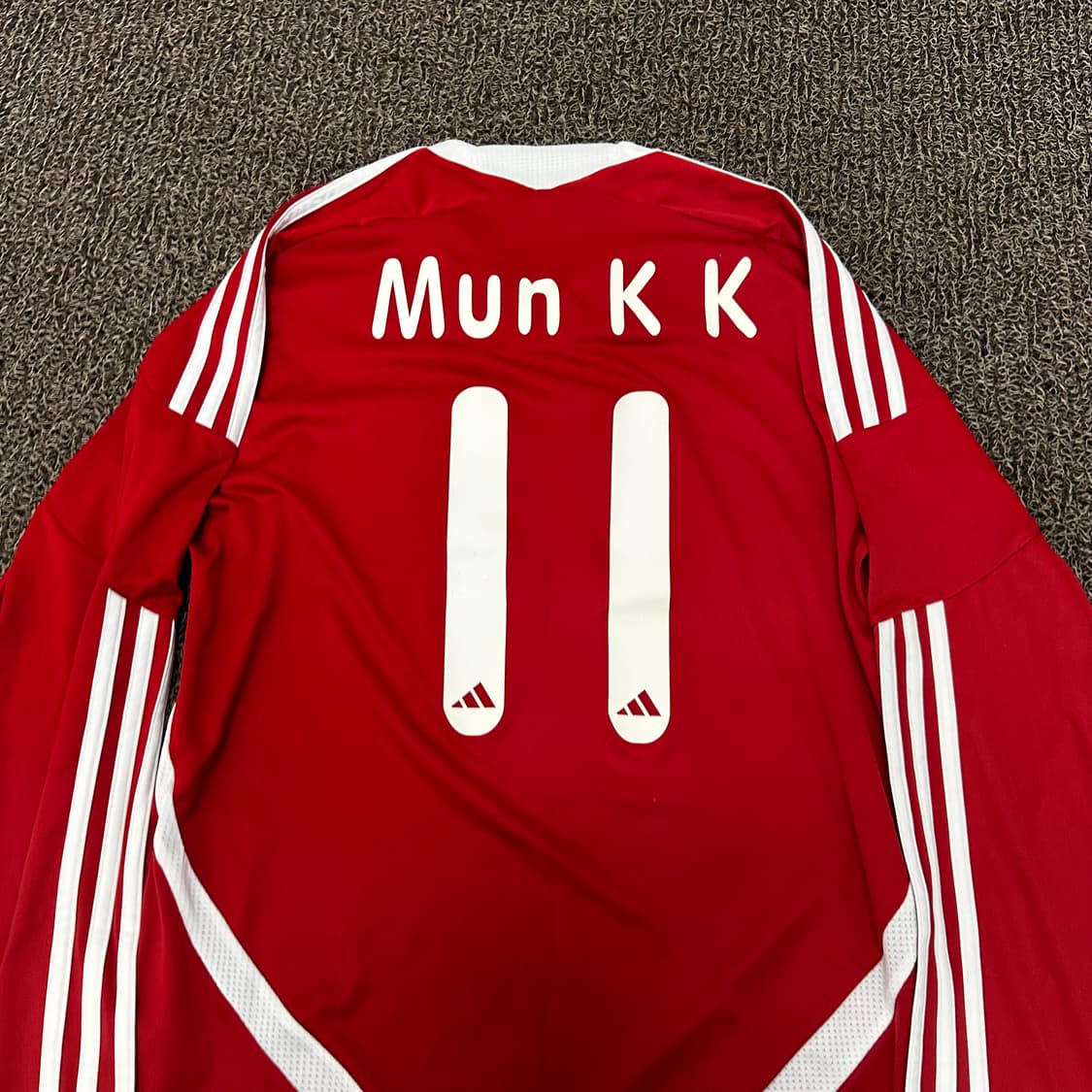 아디다스 기능성 긴팔 운동복 작업복 레드 105(XL) 상품이미지7