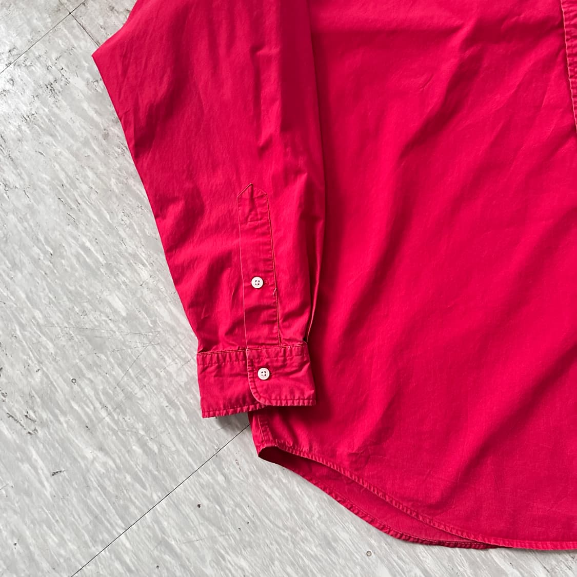 90년대 폴로 골프 폴로베어 셔츠 (XL, 레드) 상품이미지6