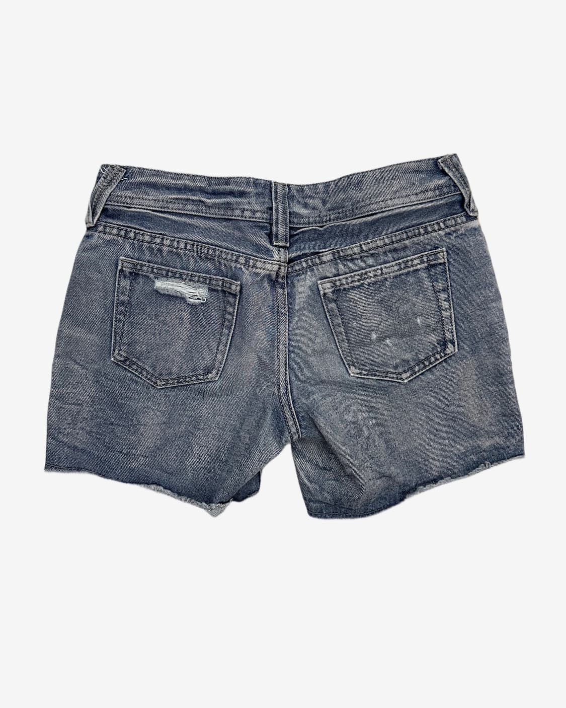 cat washing fade denim shorts 상품이미지4