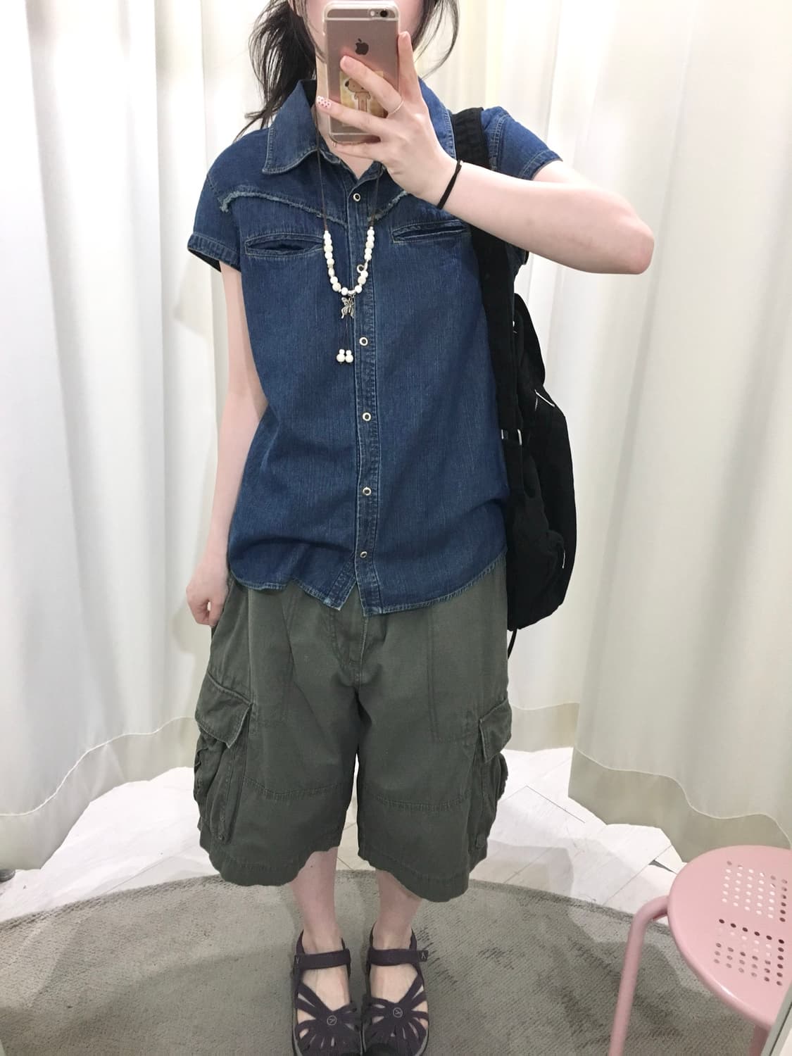 Avarice denim shirt 상품이미지3
