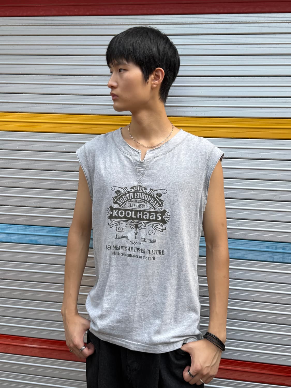 Koolhaas sleeveless shirt 상품이미지1