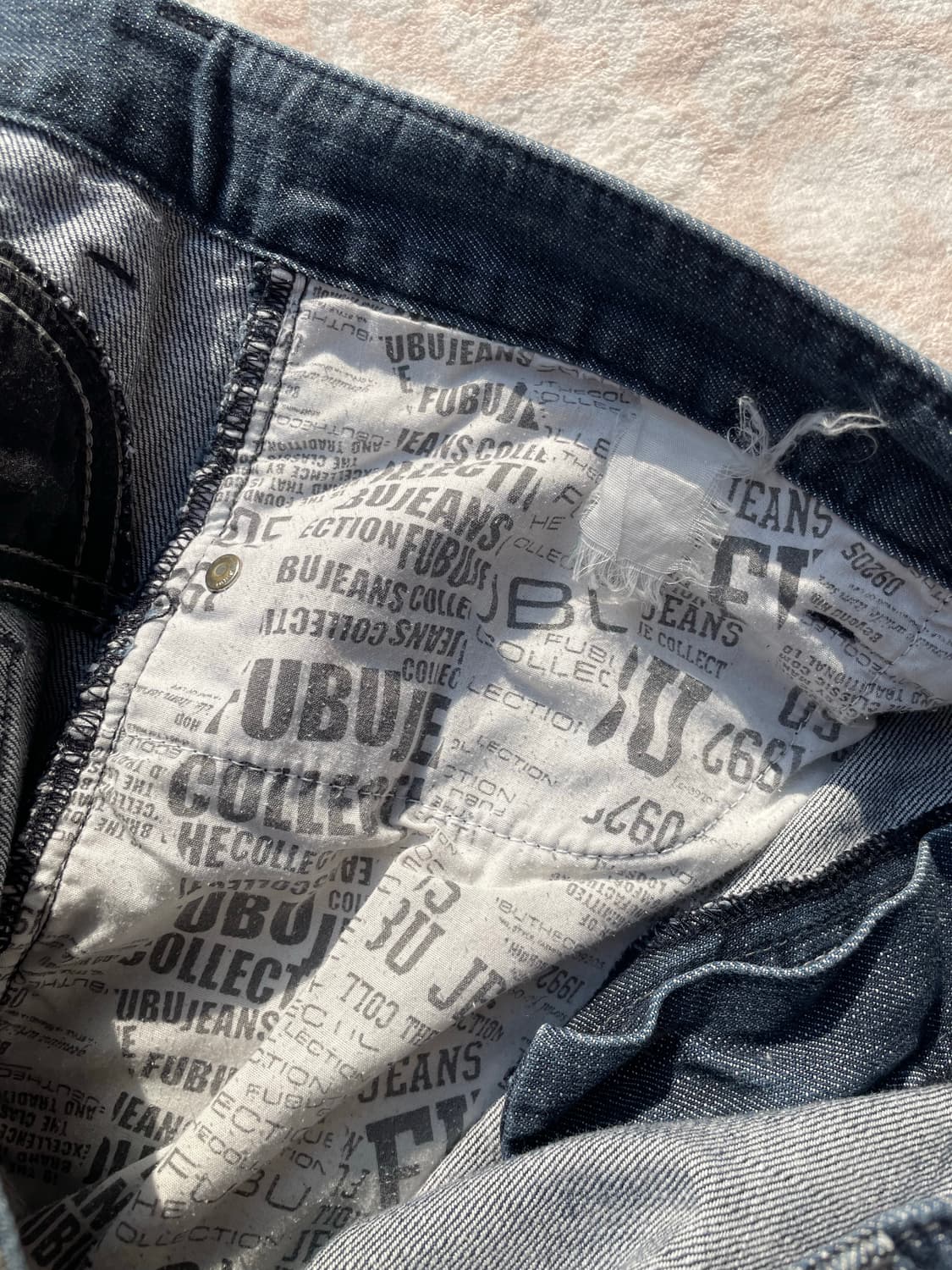 FUBU Embroidered Denim Jeans  상품이미지9