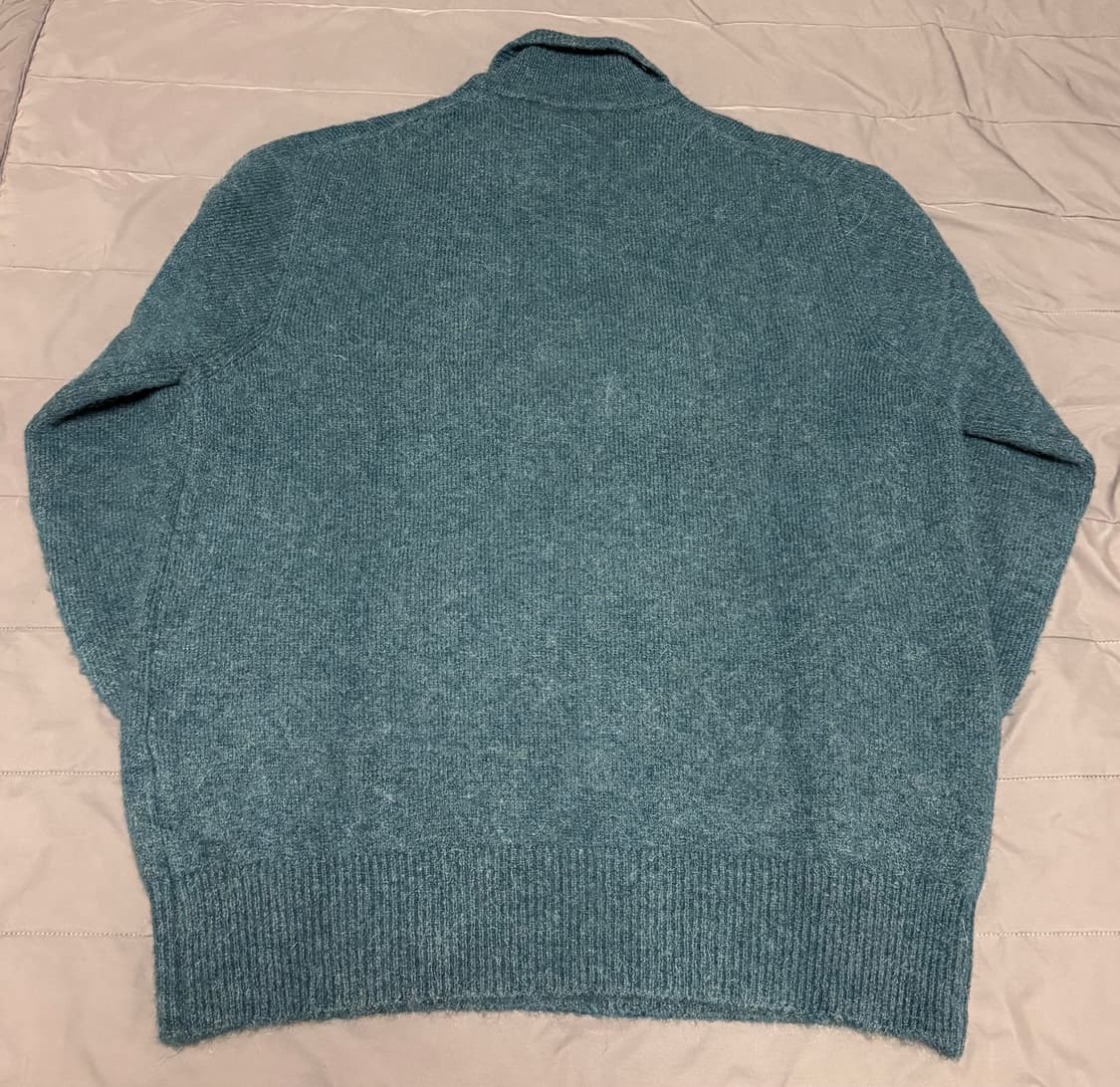 유스 오버사이즈 니트 블루 상품이미지8