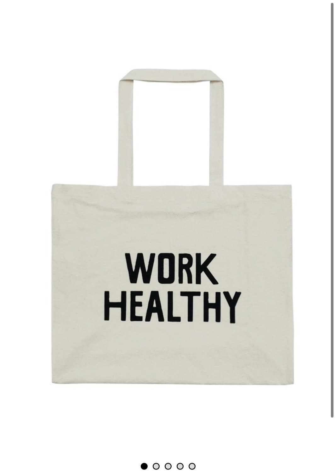 컬렉트피시스 가방 마켓백 work healthy 상품이미지1