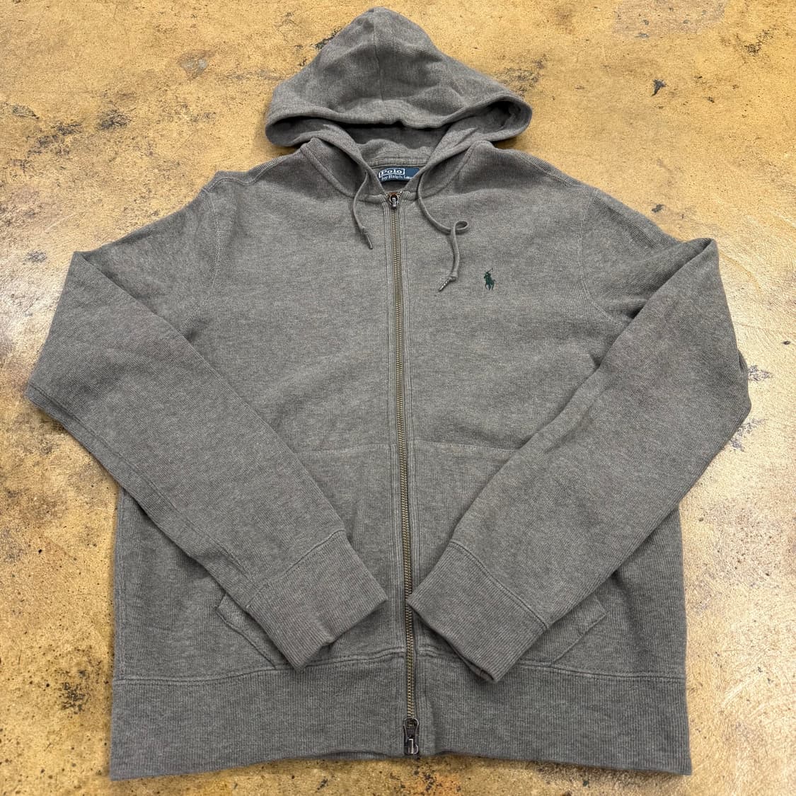 폴로 랄프로렌 그레이 후드집업  상품이미지2