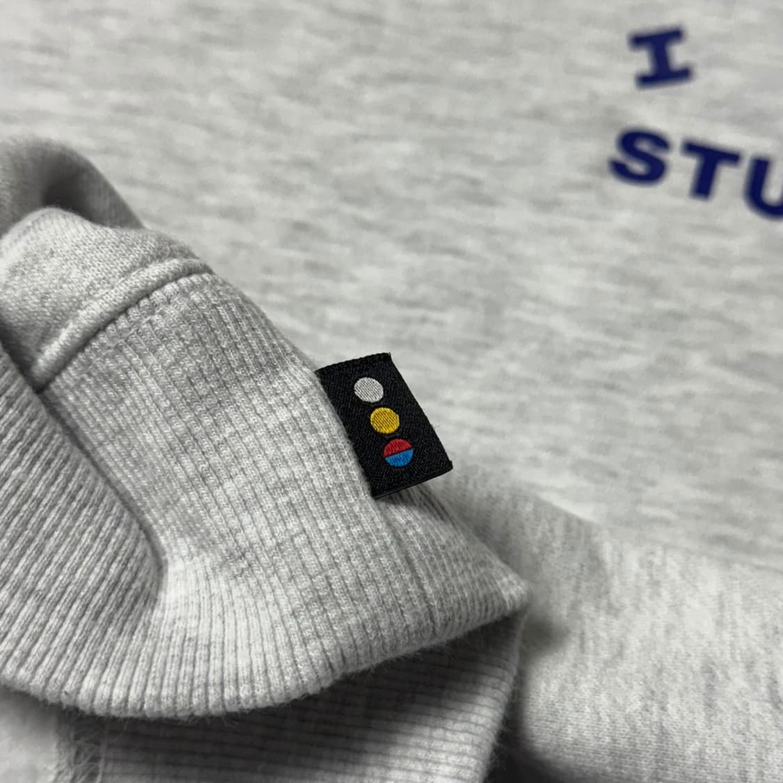 (XXL) 아이앱 스튜디오 스웨트셔츠 라이트 그레이 상품이미지5