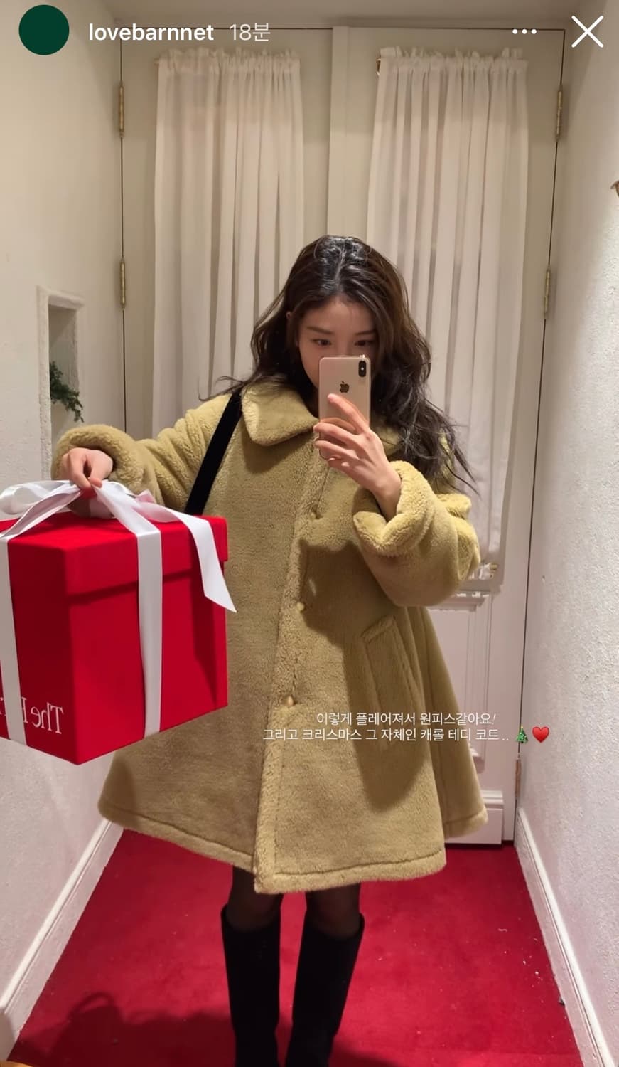 더바넷 캐롤 테디 울 코트 carol teddy wool coat 상품이미지5