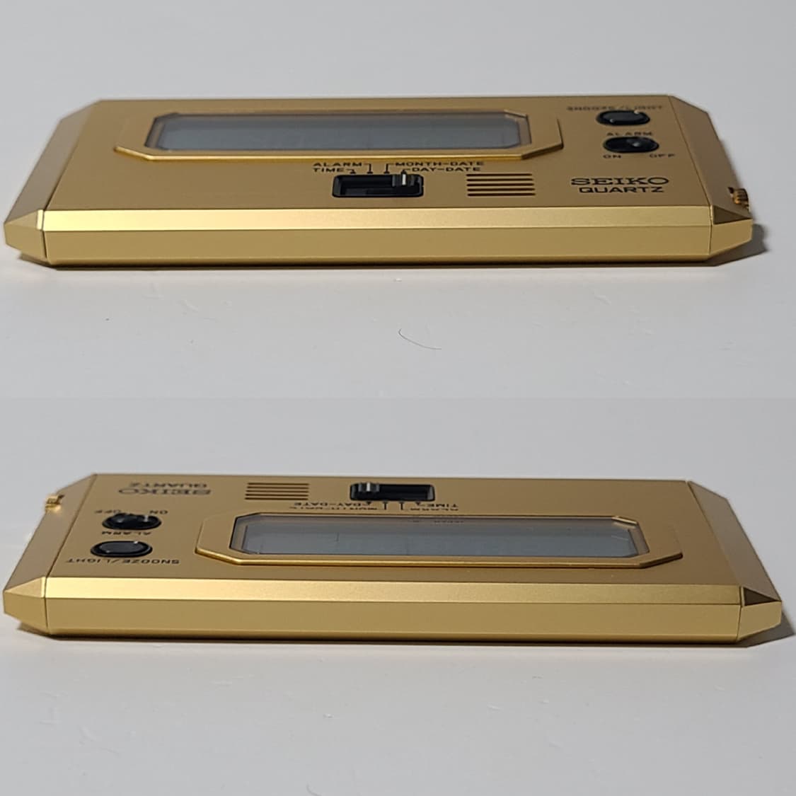 세이코 빈티지 탁상 카드형 시계 알람 7431-001G 상품이미지3